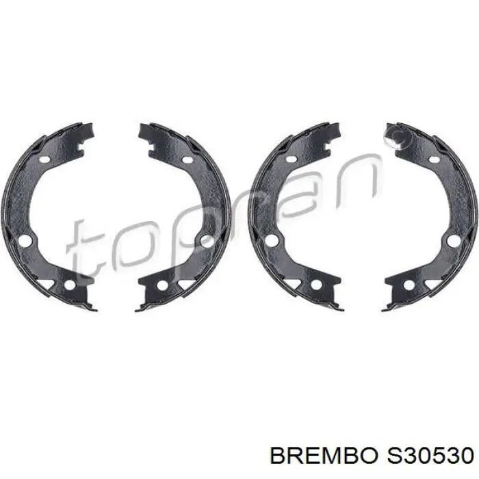 Колодки стояночного тормоза Brembo S30530