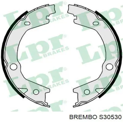 S30530 Brembo Тормозные колодки ручника
