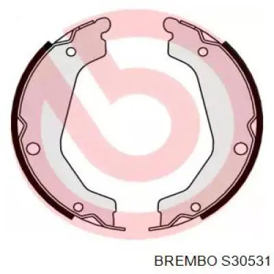 Колодки ручника S30531 Brembo