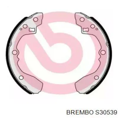 Задние барабанные колодки S30539 Brembo