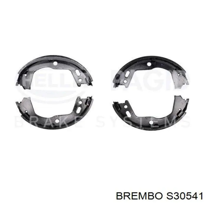 Купить S30541 Brembo Колодки ручника/стояночного тормоза