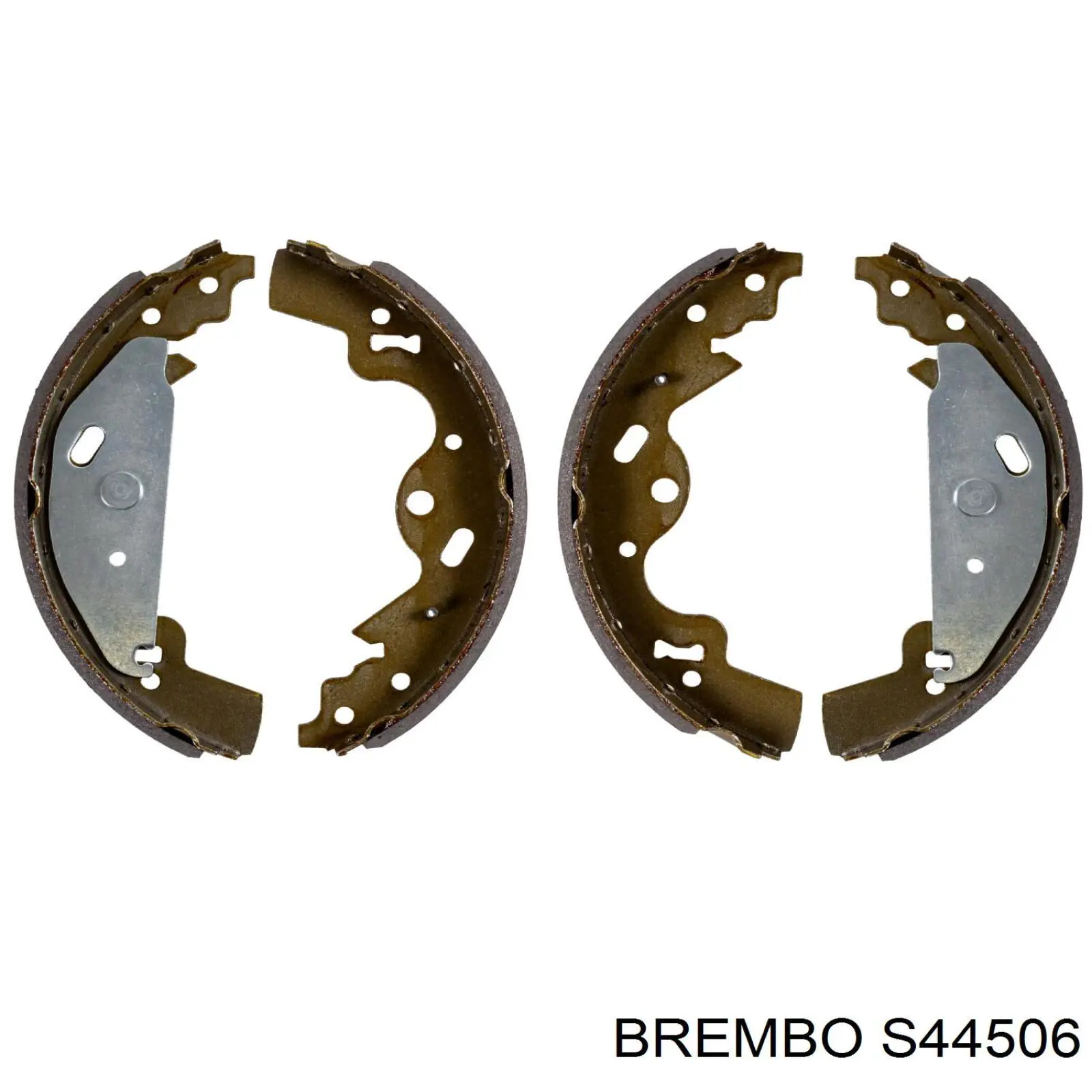 Задние барабанные колодки S44506 Brembo