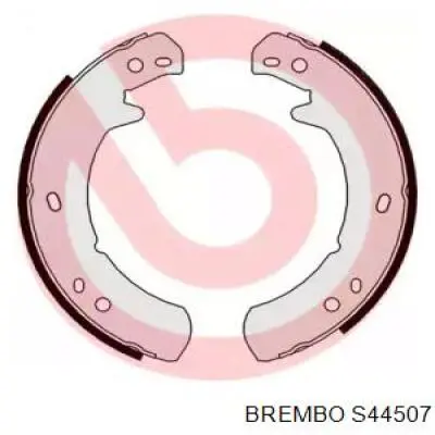 Задние барабанные колодки S44507 Brembo