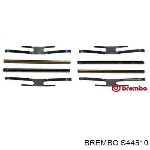 Колодки стояночного тормоза Brembo S44510