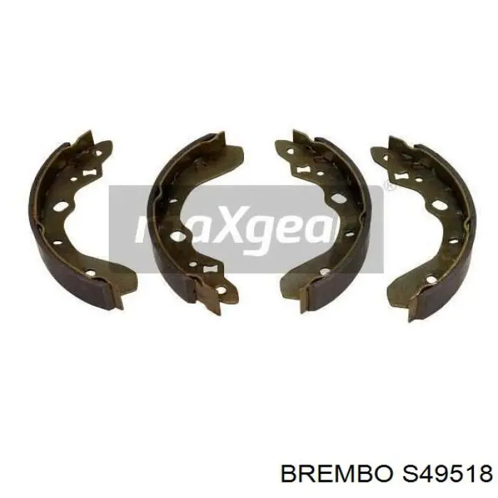 Задние барабанные колодки S49518 Brembo