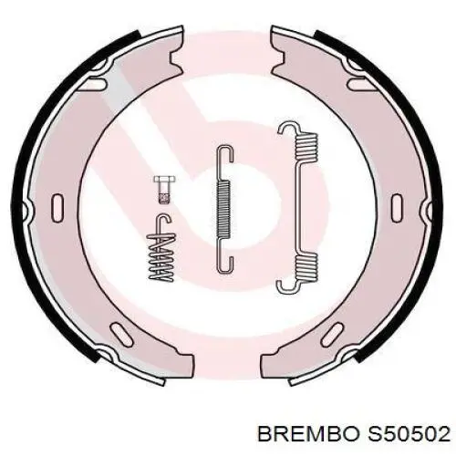 Колодки ручника S50502 Brembo