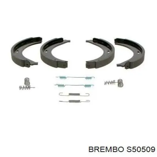 Колодки стояночного тормоза Brembo S50509