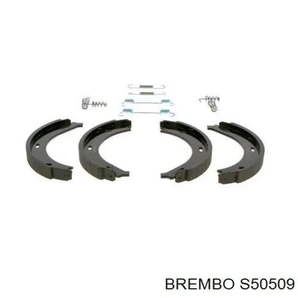 S50509 Brembo Тормозные колодки ручника