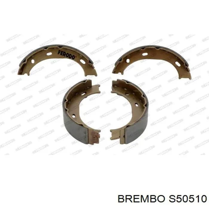 Колодки ручника S50510 Brembo
