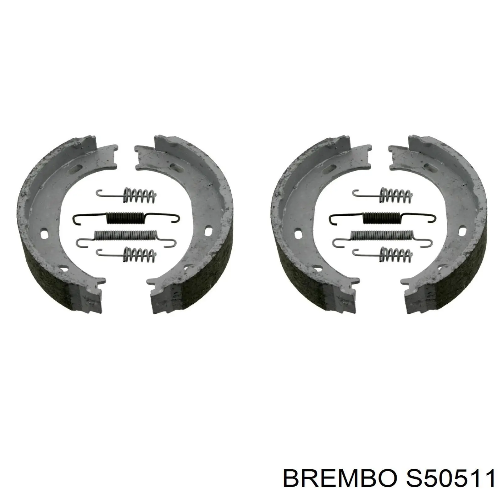 Колодки ручника S50511 Brembo