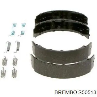 Колодки стояночного тормоза Brembo S50513