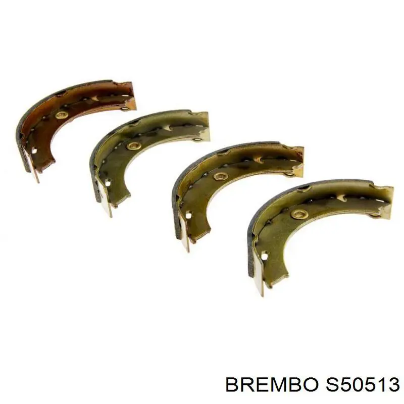 S50513 Brembo Тормозные колодки ручника