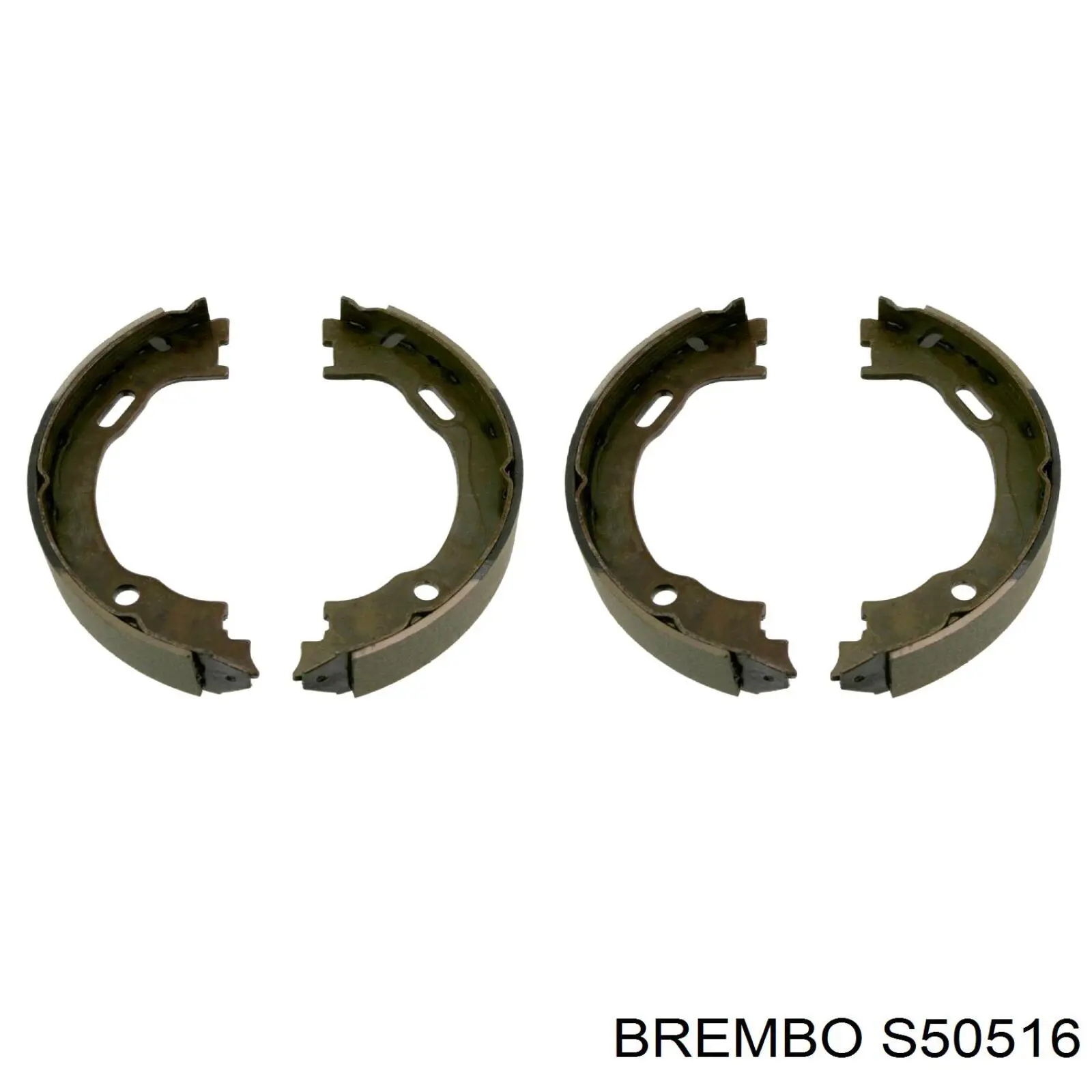 Колодки ручника S50516 Brembo