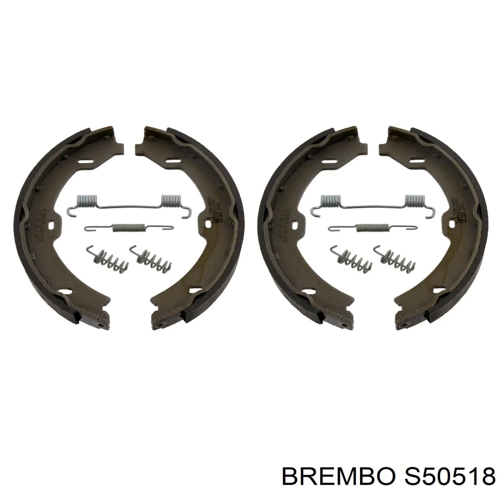 Колодки ручника S50518 Brembo