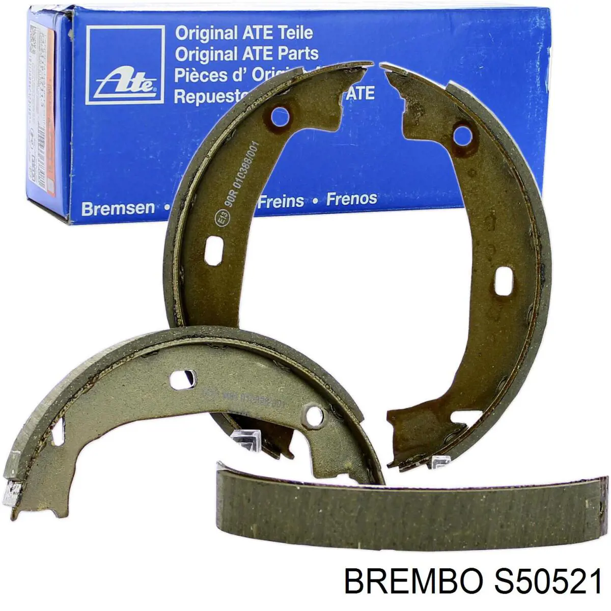 S50521 Brembo Тормозные колодки ручника