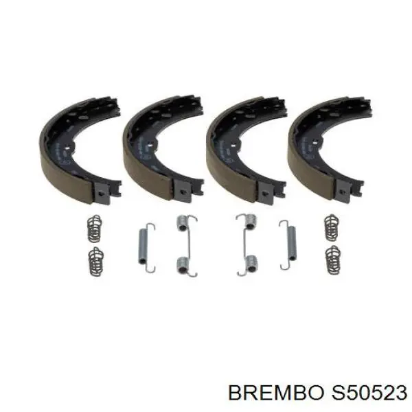 Купить S50523 Brembo Колодки ручника/стояночного тормоза