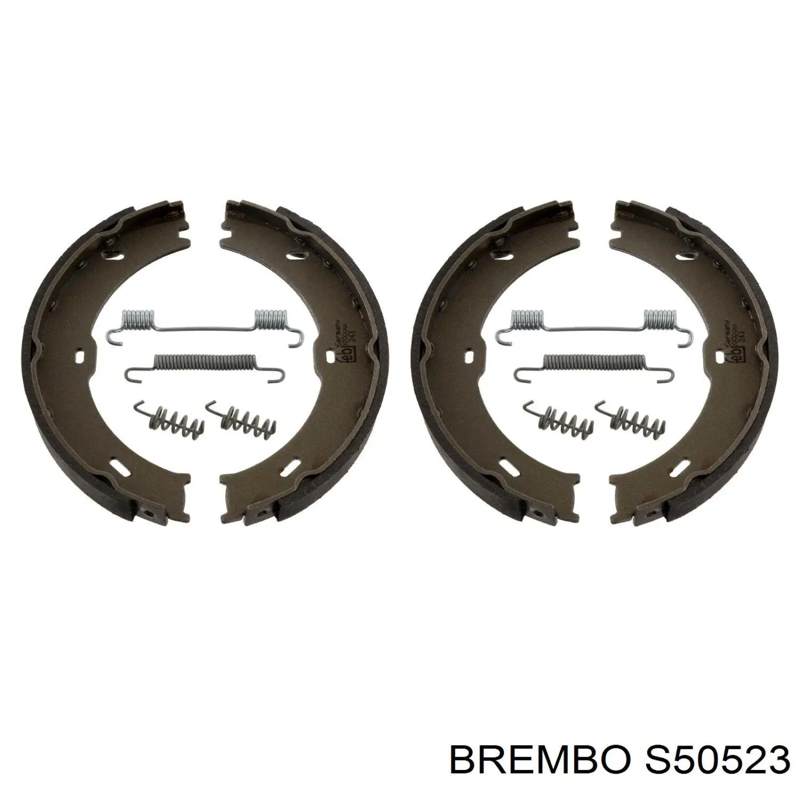 Колодки ручника S50523 Brembo