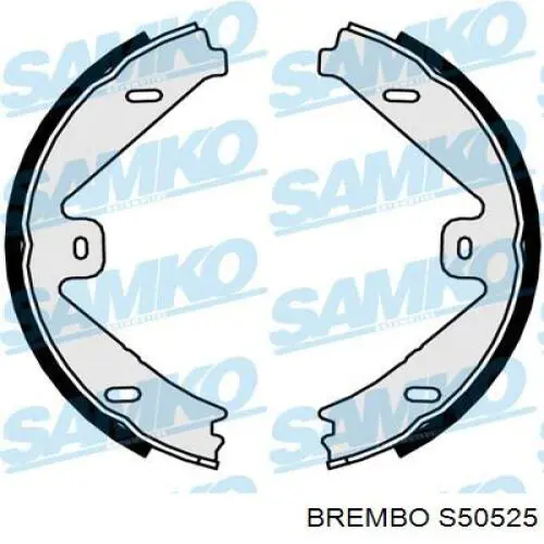 Колодки ручника S50525 Brembo