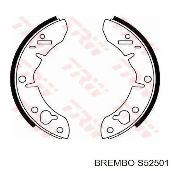 Zapatas de frenos de tambor traseras S52501 Brembo