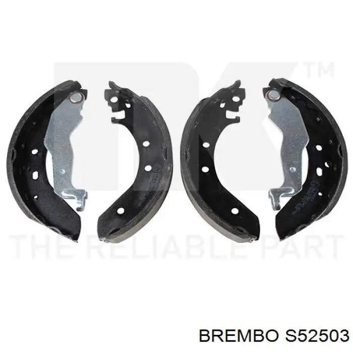 Барабанные колодки Brembo S52503