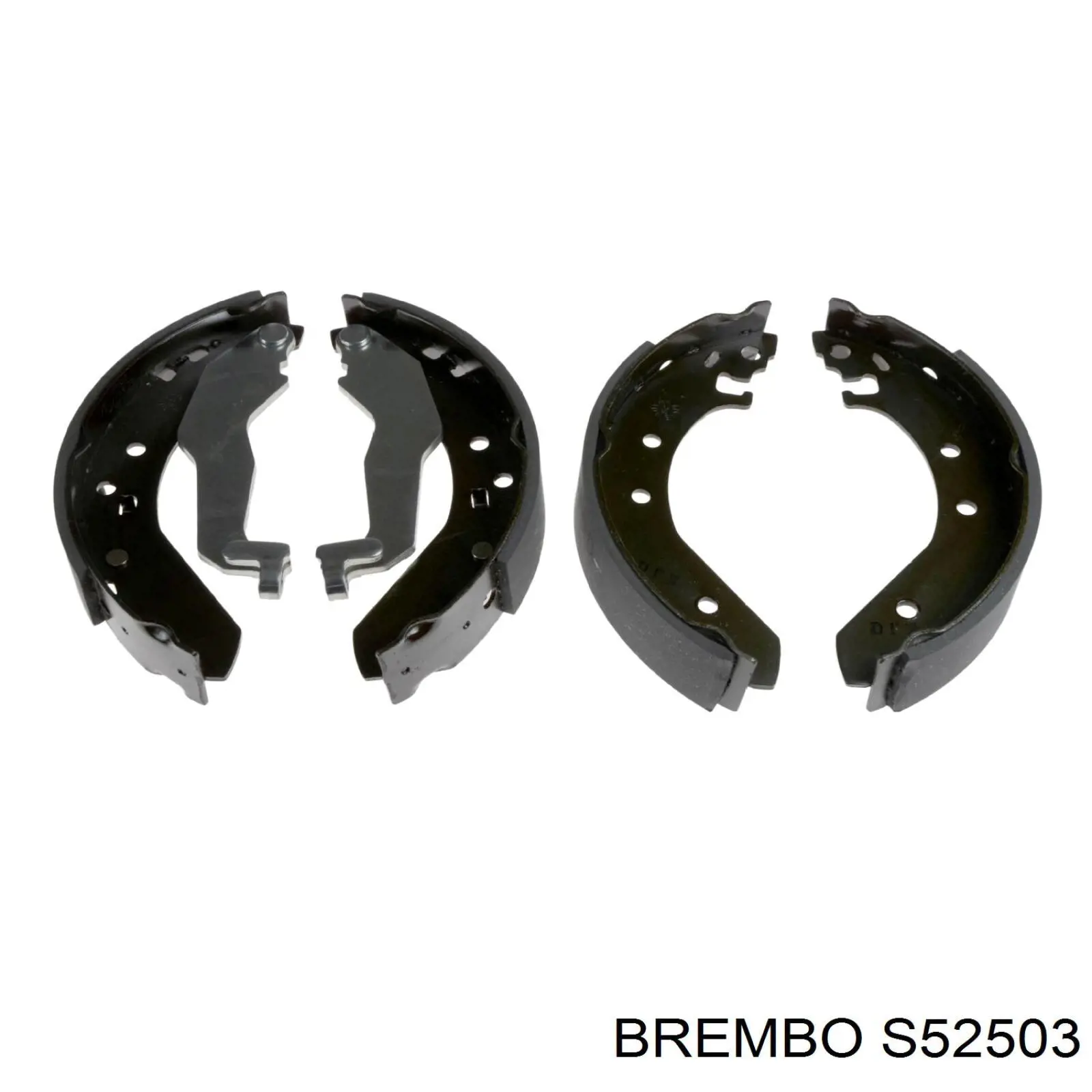 S52503 Brembo Барабанные тормозные колодки