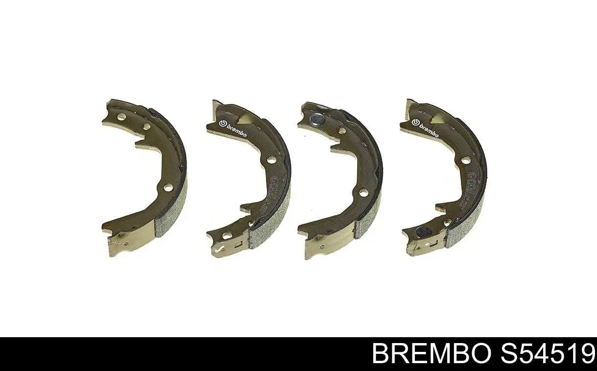 Задние барабанные колодки S54519 Brembo