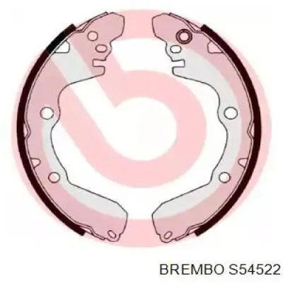 Задние барабанные колодки S54522 Brembo