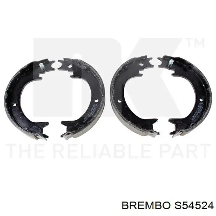 S54524 Brembo Тормозные колодки ручника