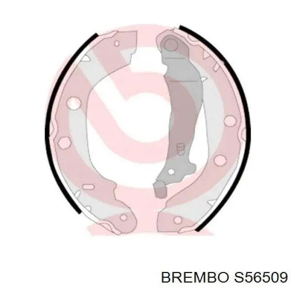 Купить S56509 Brembo Задние барабанные тормозные колодки