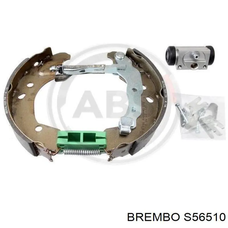 Задние барабанные колодки S56510 Brembo