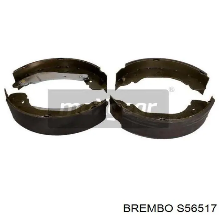 Задние барабанные колодки S56517 Brembo