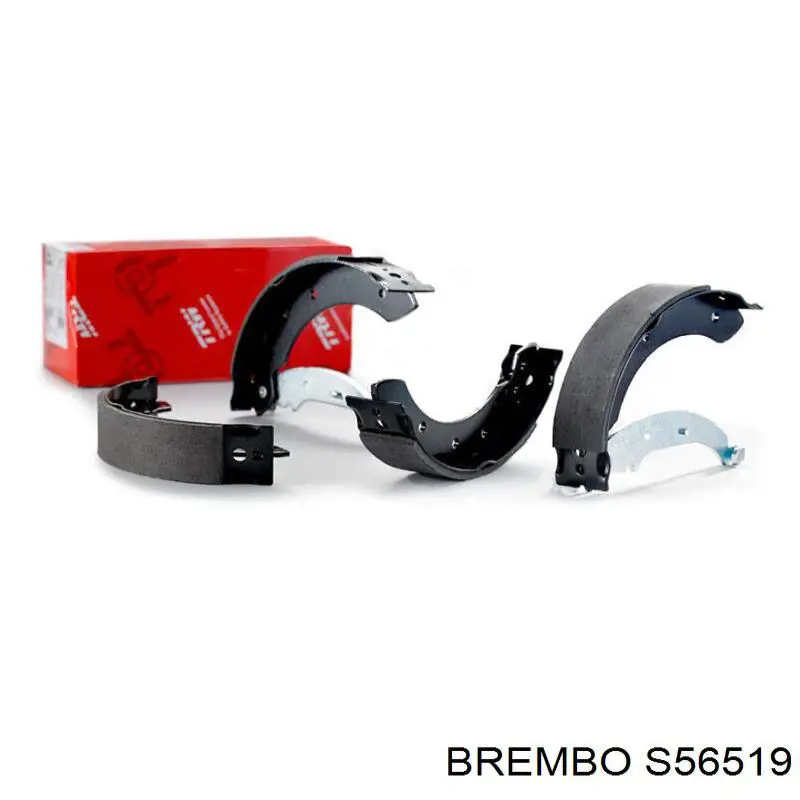 Задние барабанные колодки S56519 Brembo