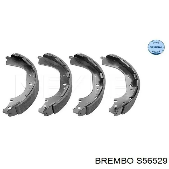 Задние барабанные колодки S56529 Brembo