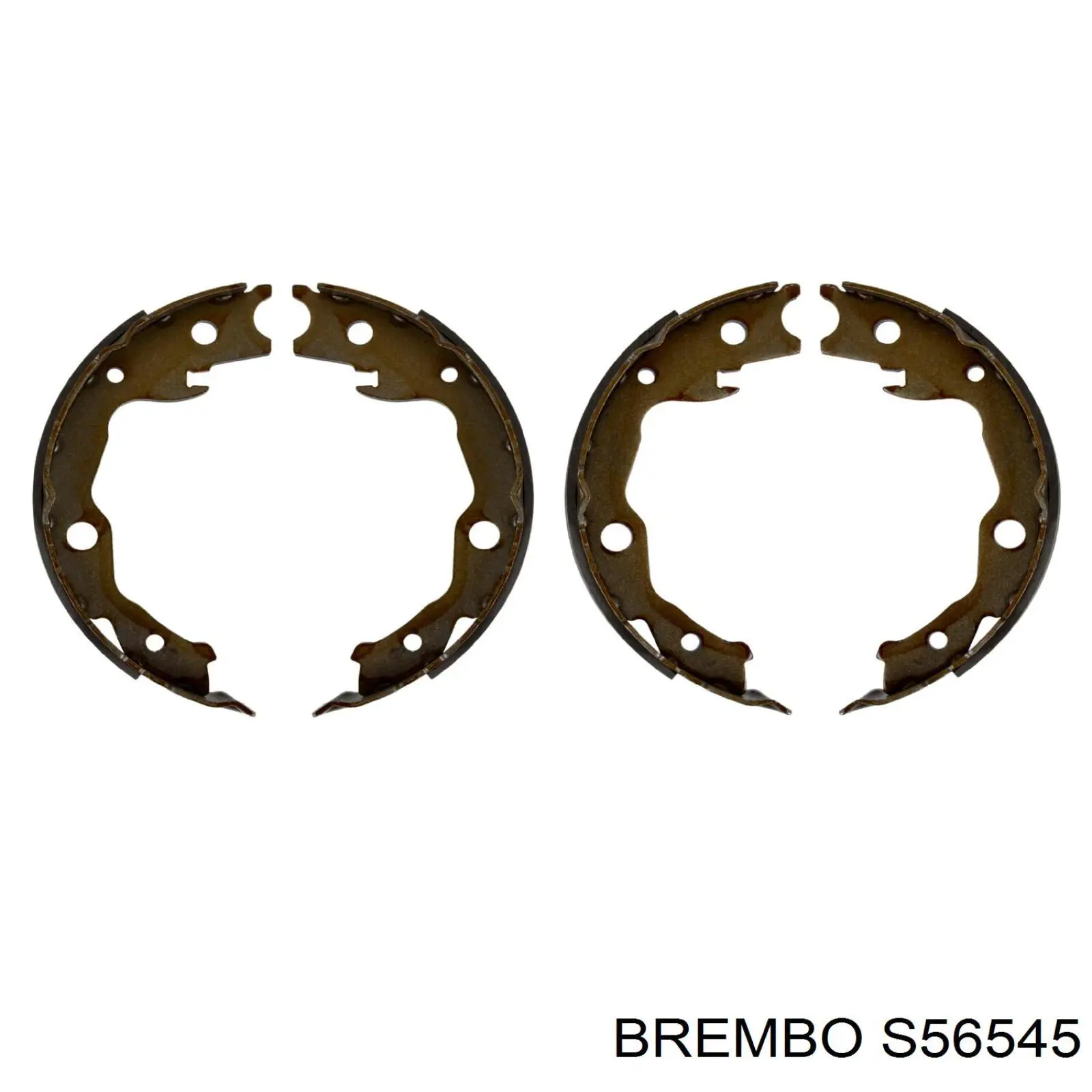 S56545 Brembo Тормозные колодки ручника