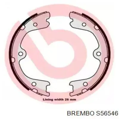 Колодки ручника S56546 Brembo