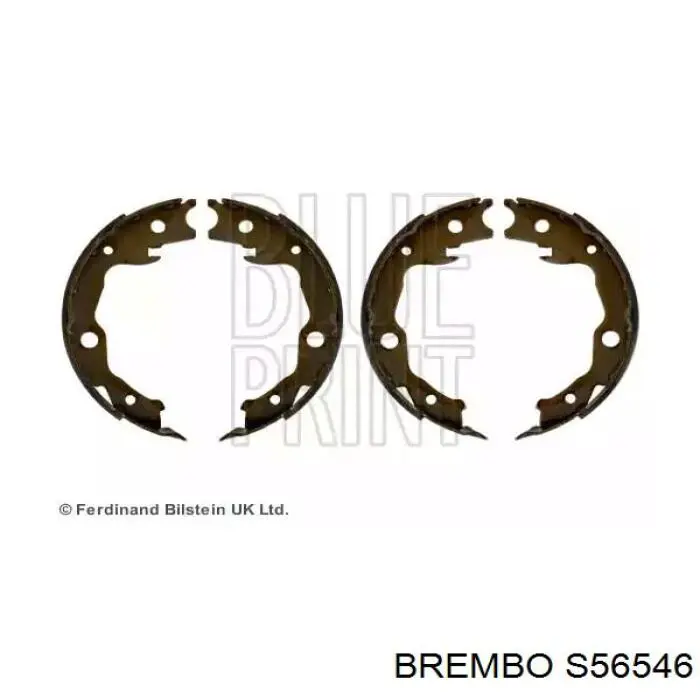 Колодки ручника S56546 Brembo
