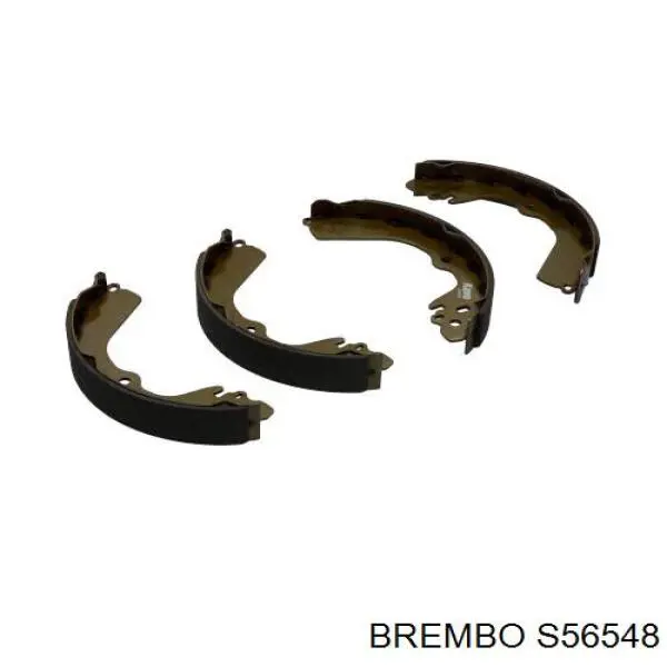 Купить S56548 Brembo Задние барабанные тормозные колодки