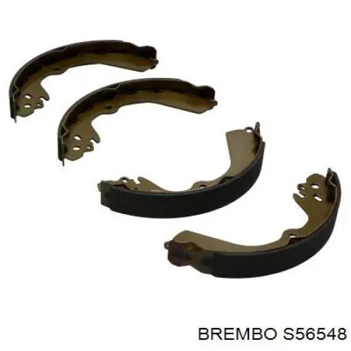 Задние барабанные колодки S56548 Brembo