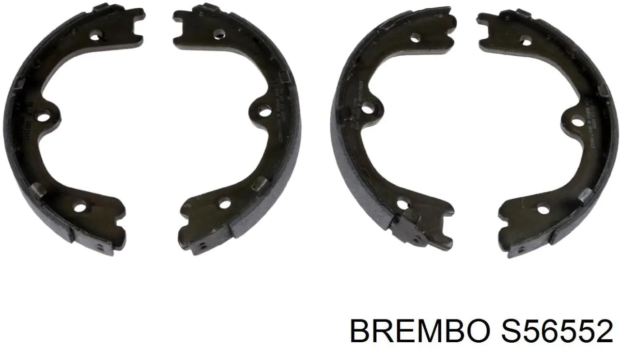 Колодки ручника S56552 Brembo