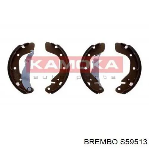 Купить S59513 Brembo Задние барабанные тормозные колодки