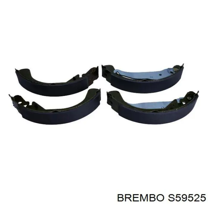 Задние барабанные колодки S59525 Brembo