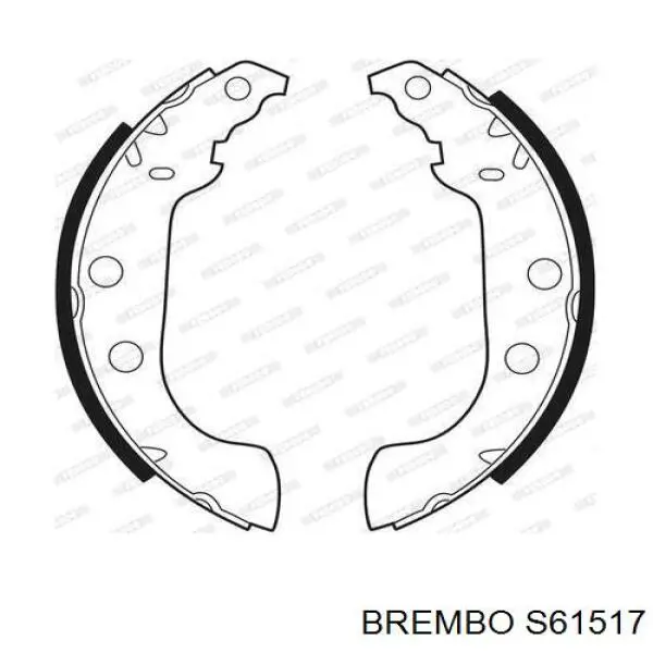 Барабанные колодки Brembo S61517