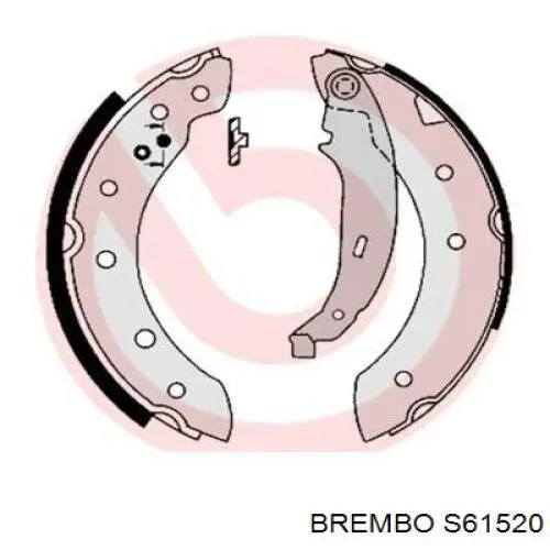 Тормоза рабочие задние ножные и тормозные барабаны Brembo S61520 цена, от 14.13 USD