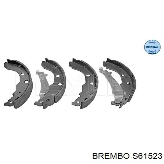 Задние барабанные колодки S61523 Brembo