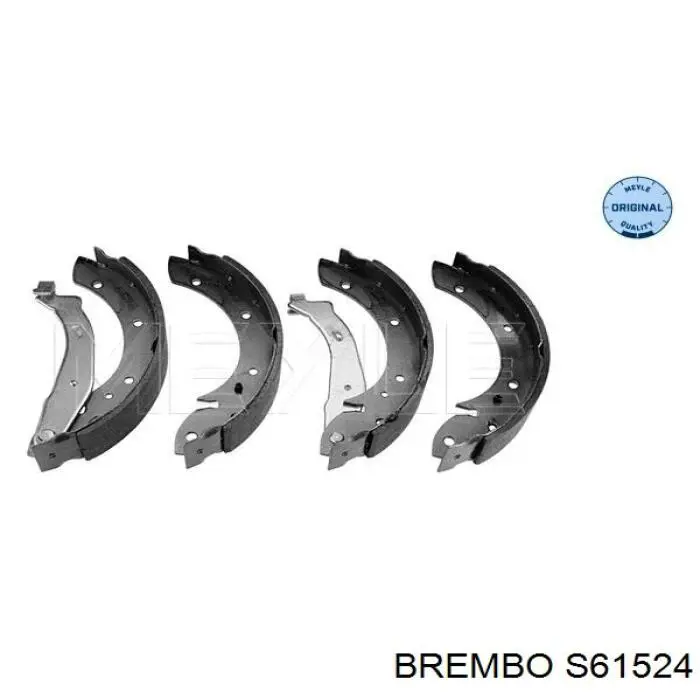 Задние барабанные колодки S61524 Brembo