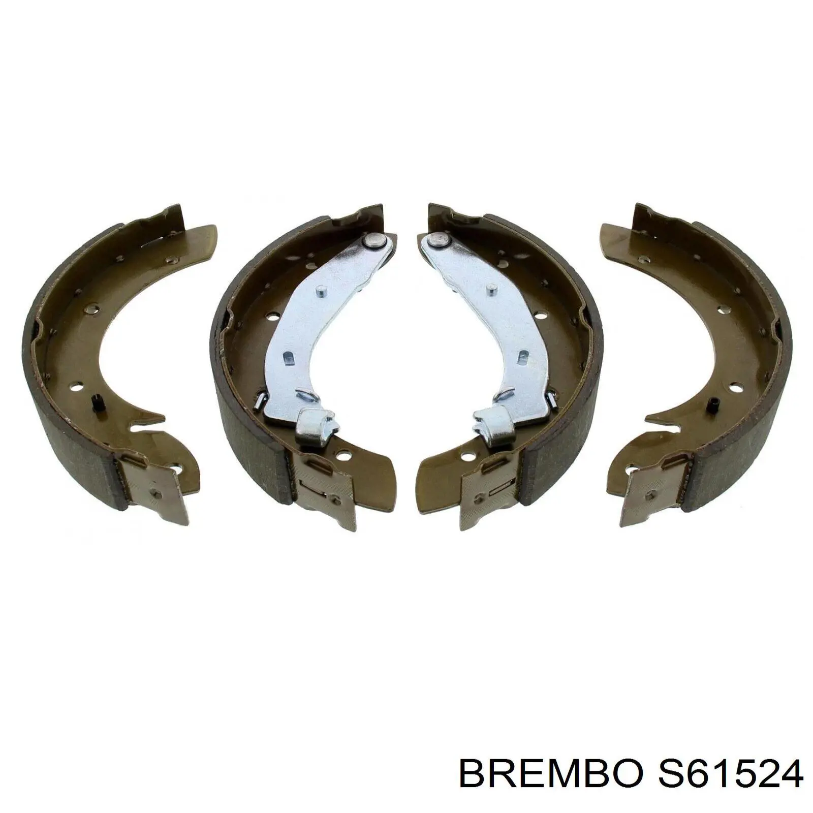Купить S61524 Brembo Задние барабанные тормозные колодки
