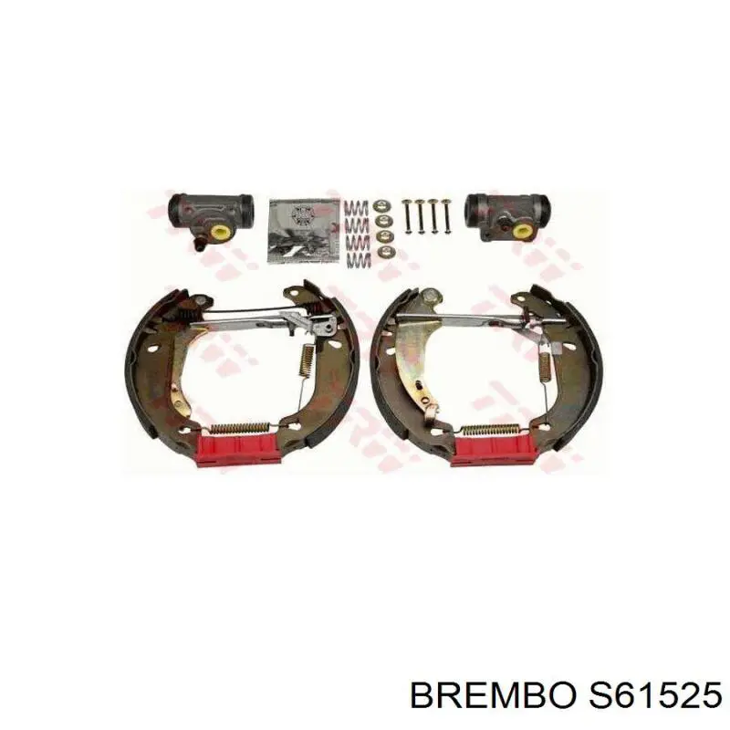Барабанные колодки Brembo S61525