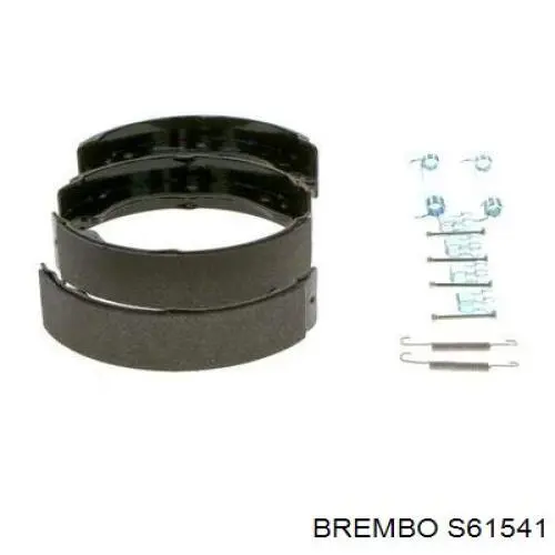 Тормозные колодки стояночного тормоза Brembo S61541 цена, от 17.16 USD