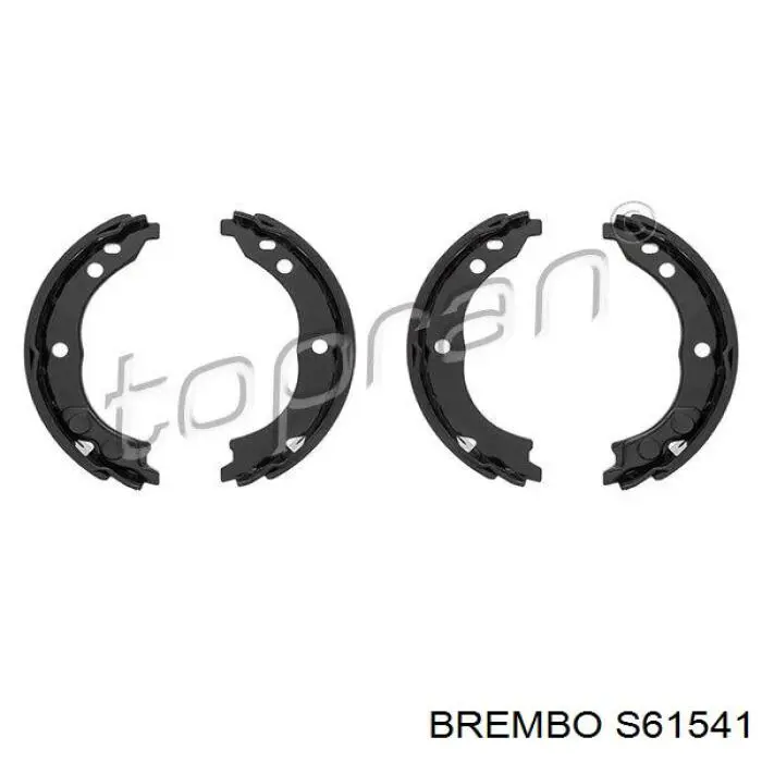 Купить S61541 Brembo Колодки ручника/стояночного тормоза