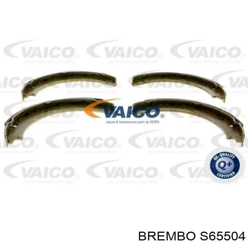 Колодки ручника S65504 Brembo
